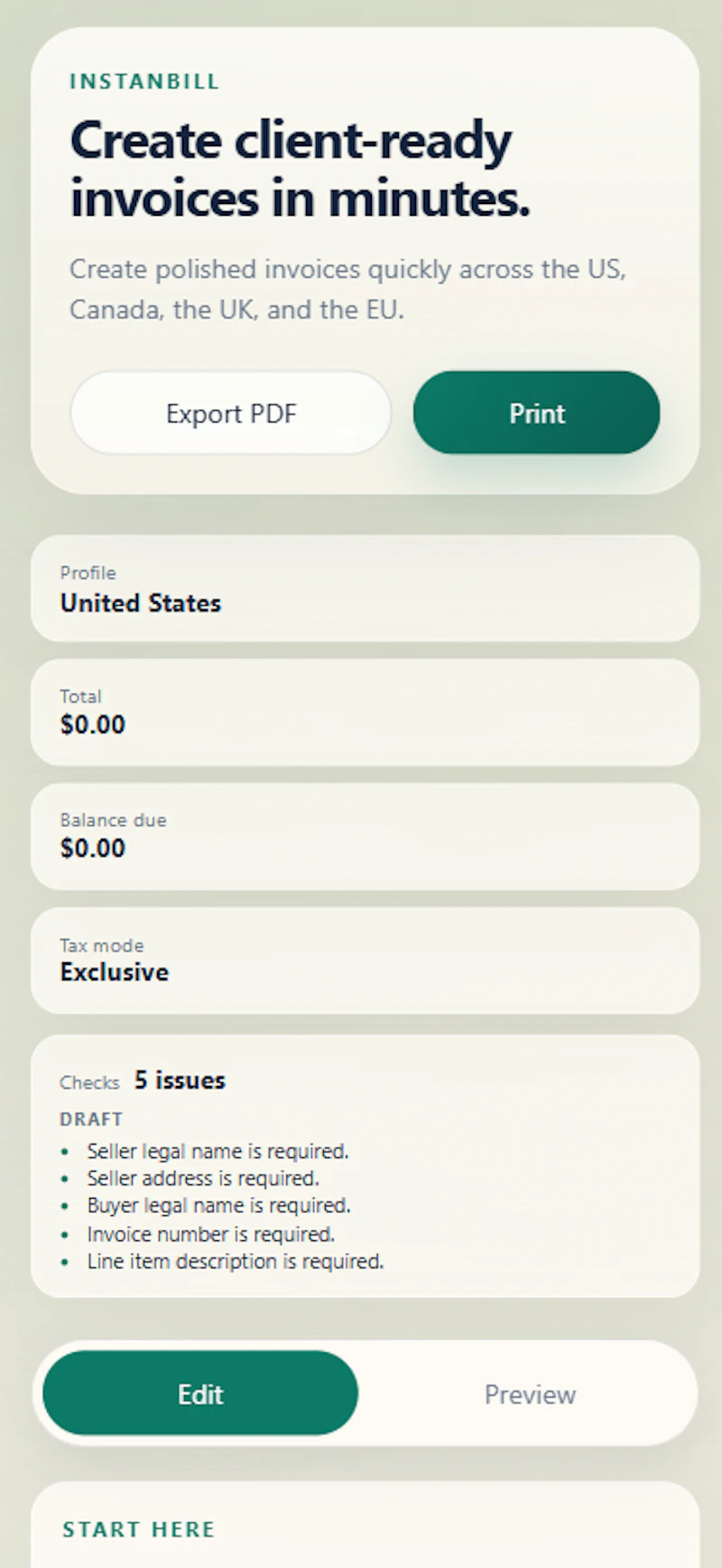 InstanBill screenshot 3