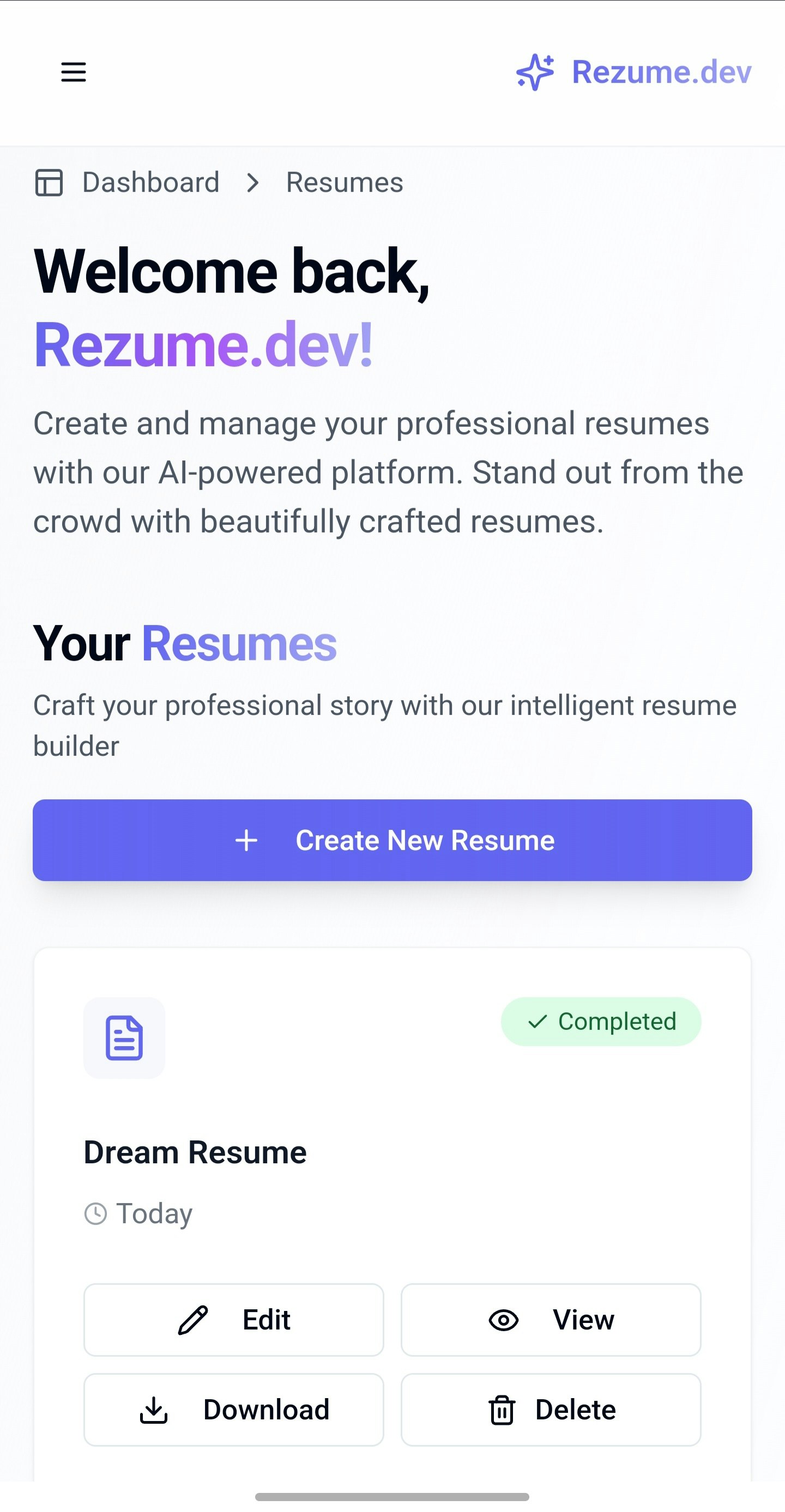 Rezume gallery image
