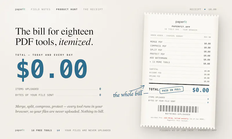 Paperfit screenshot 5