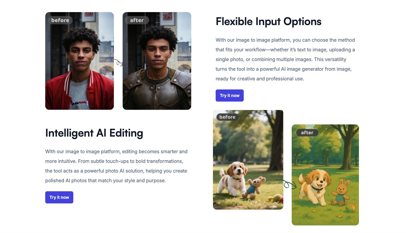 Image to Image AI gallery image
