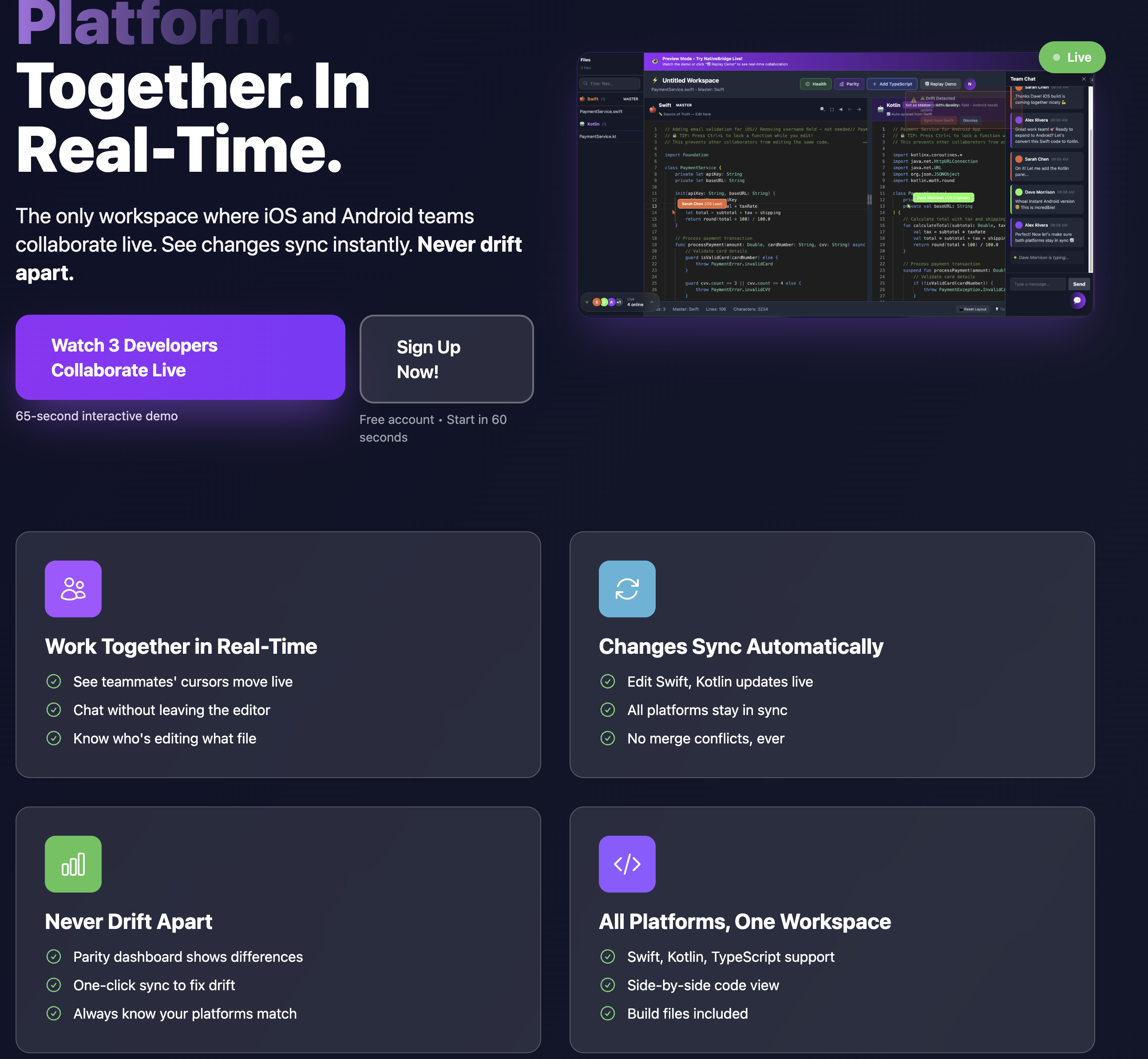 NativeBridge - Screenshot 5 showing product features and functionality