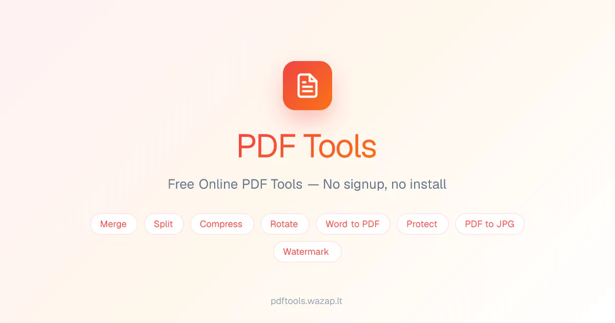 PDF Tools gallery image