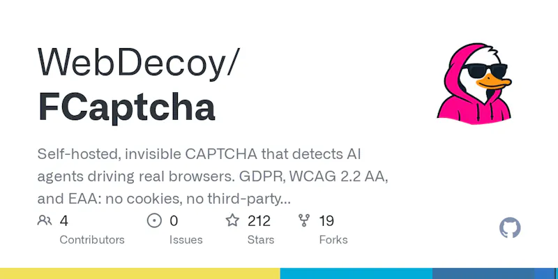 FCaptcha screenshot 1