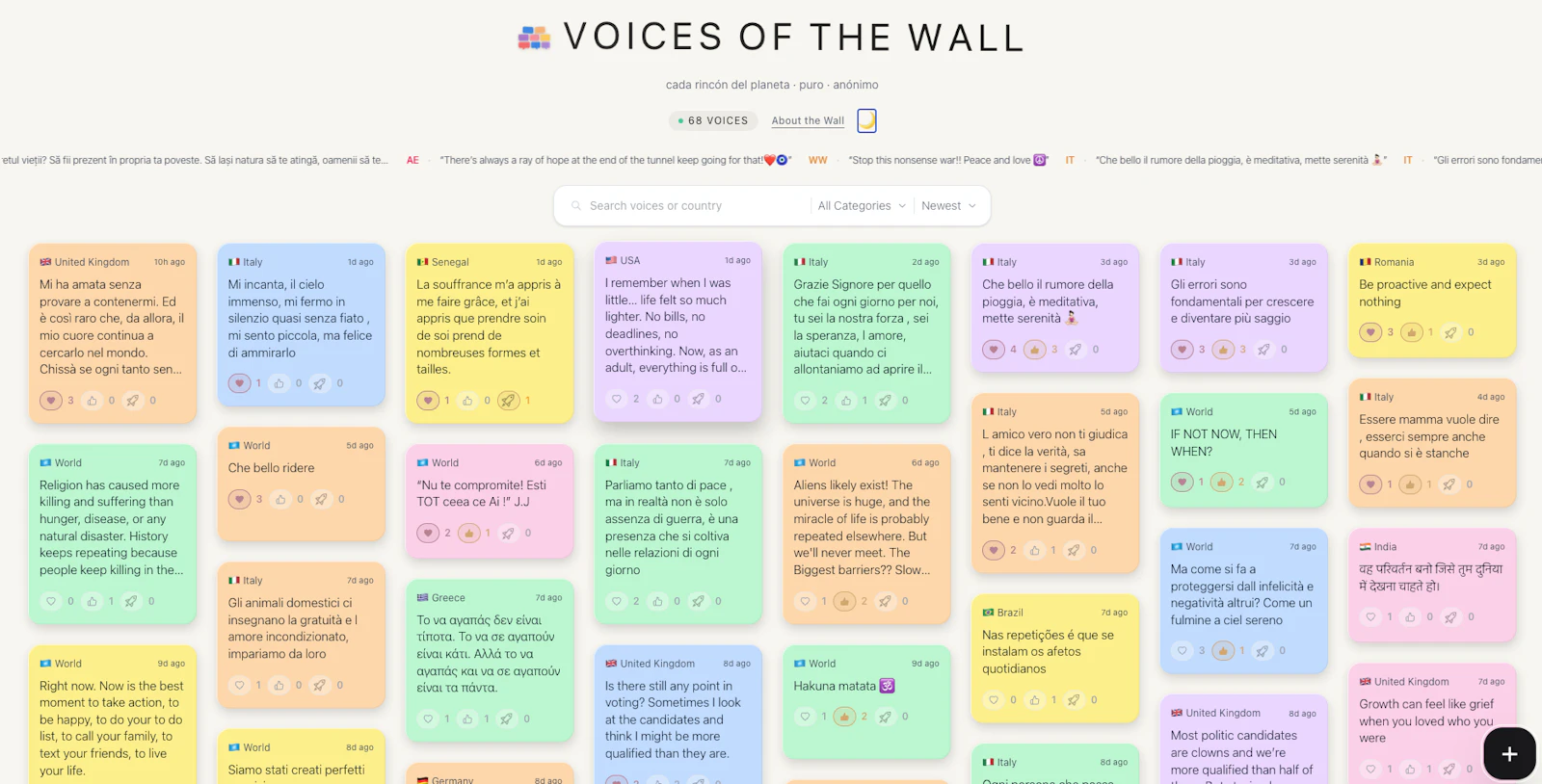 Voices of the Wall screenshot 2