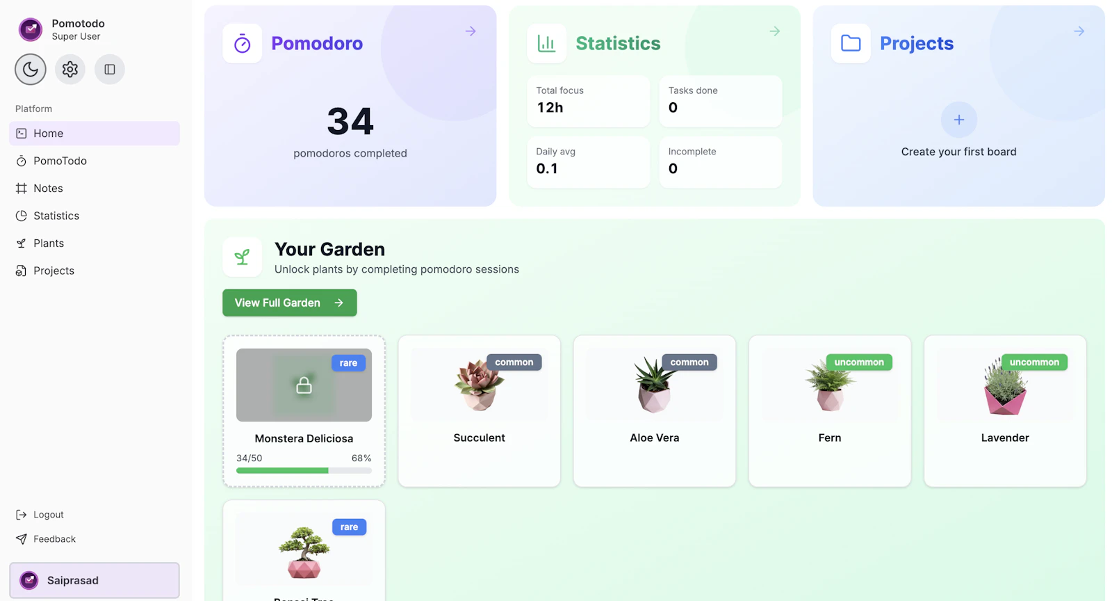 PomoTodo screenshot 1