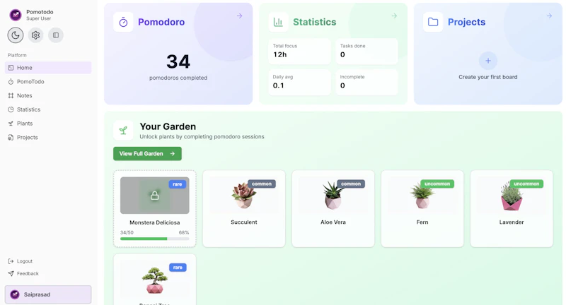 PomoTodo screenshot 1