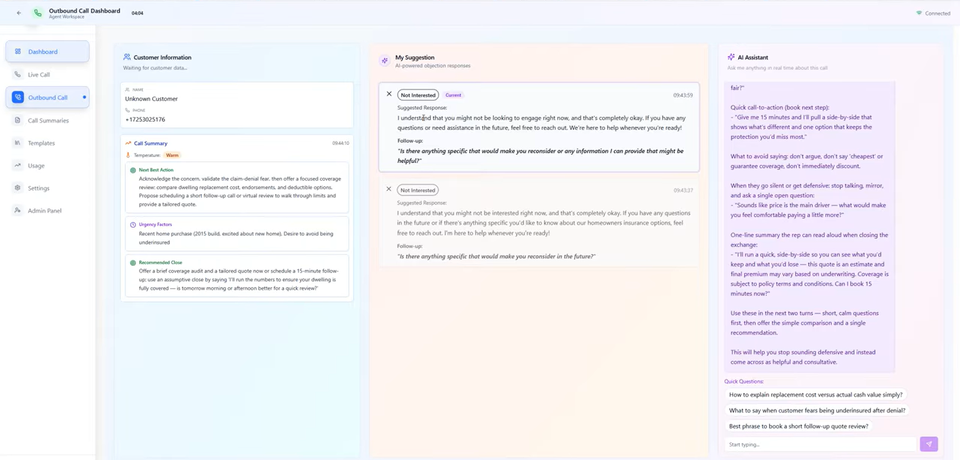 Kolby AI - Main product screenshot demonstrating key features and user interface