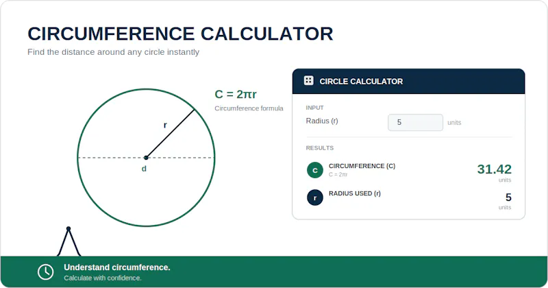 Circle Calculator screenshot 5