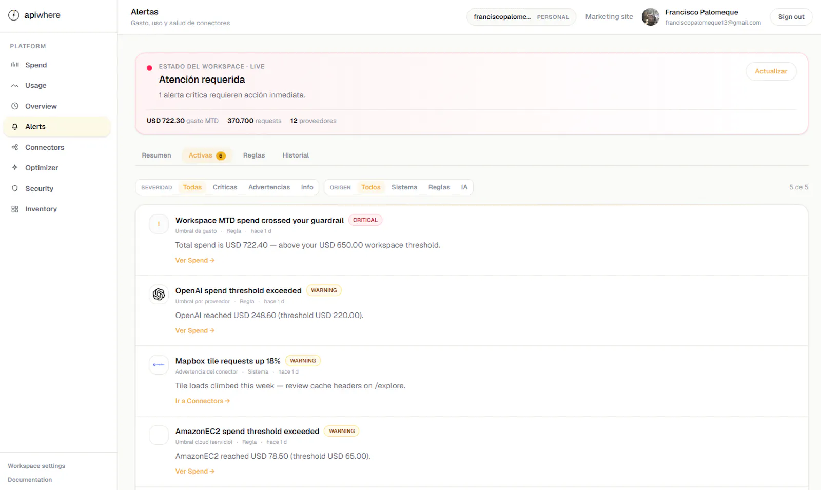 APIWhere screenshot 4