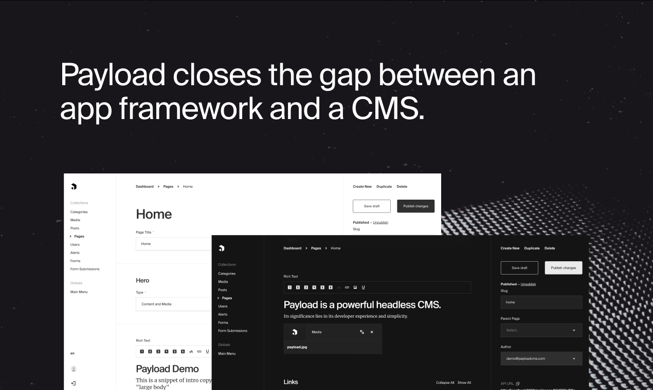 Media Tải trọng CMS - Trải nghiệm nhà phát triển CMS bản loại tốt nhất có 2