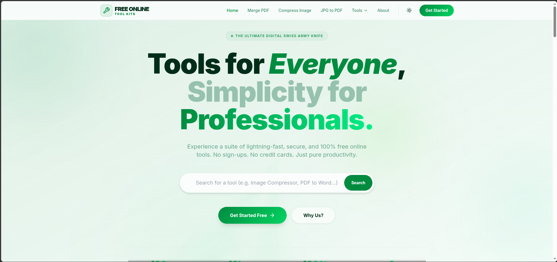 Free Online Tool Kits gallery image