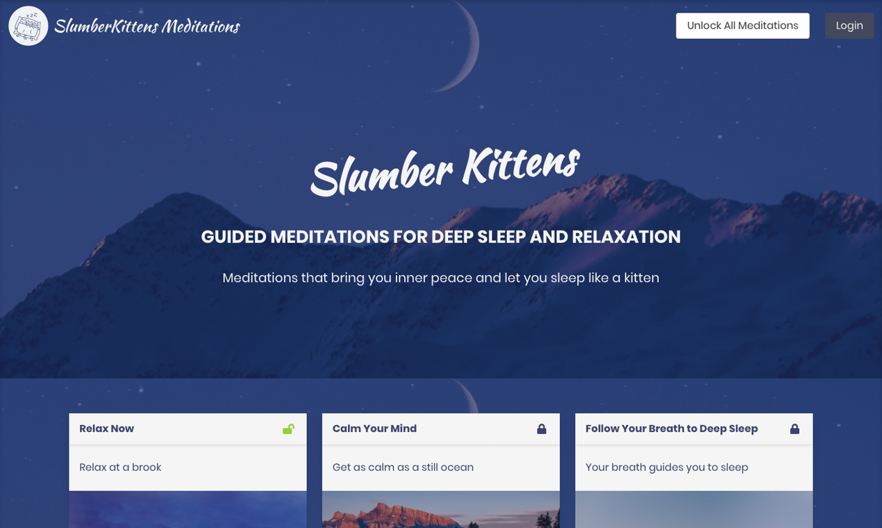 SlumberKittens Meditation gallery image