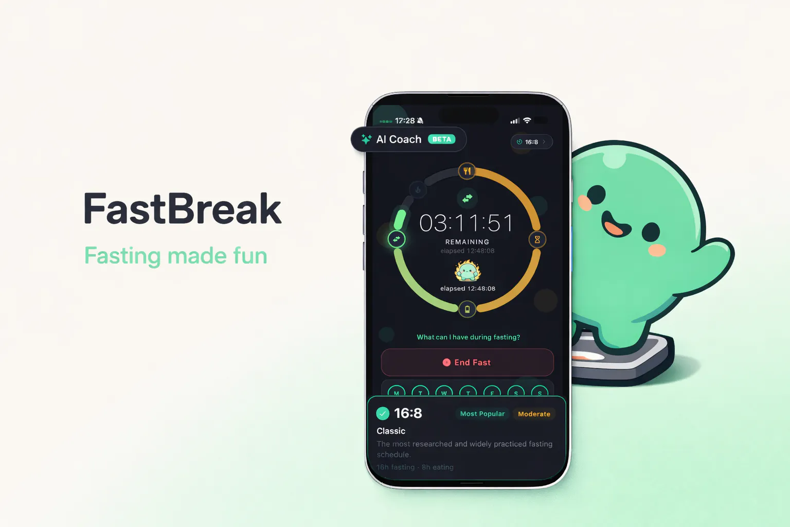 FastBreak - Fasting Made Fun 项目横幅