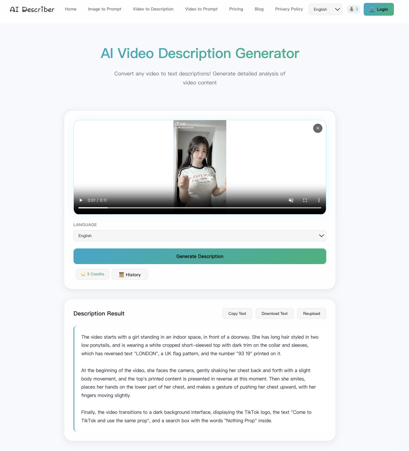aidescr – AI Image & Video Describer gallery image