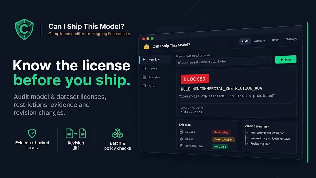 Can I Ship This Model?
