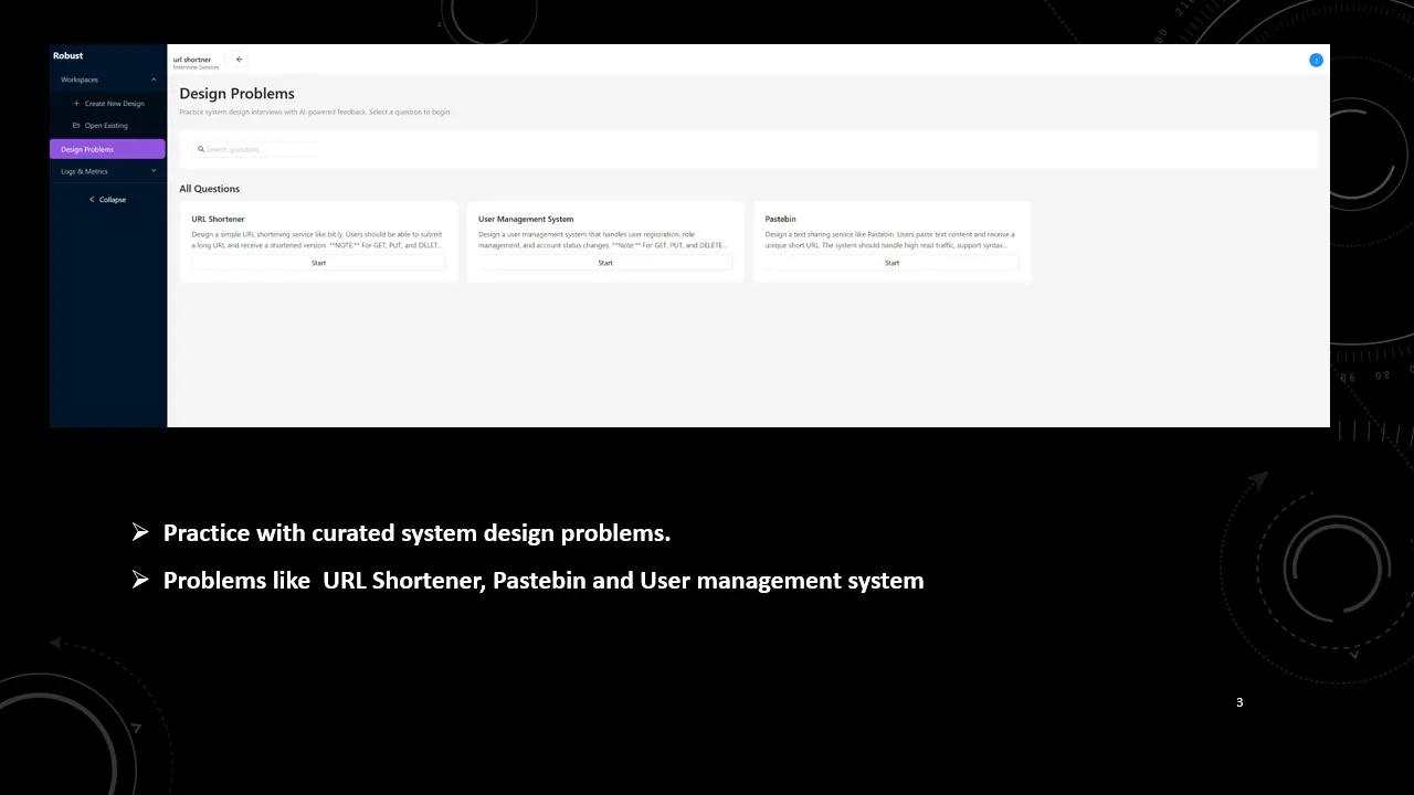 Interactive System Architecture Platform gallery image