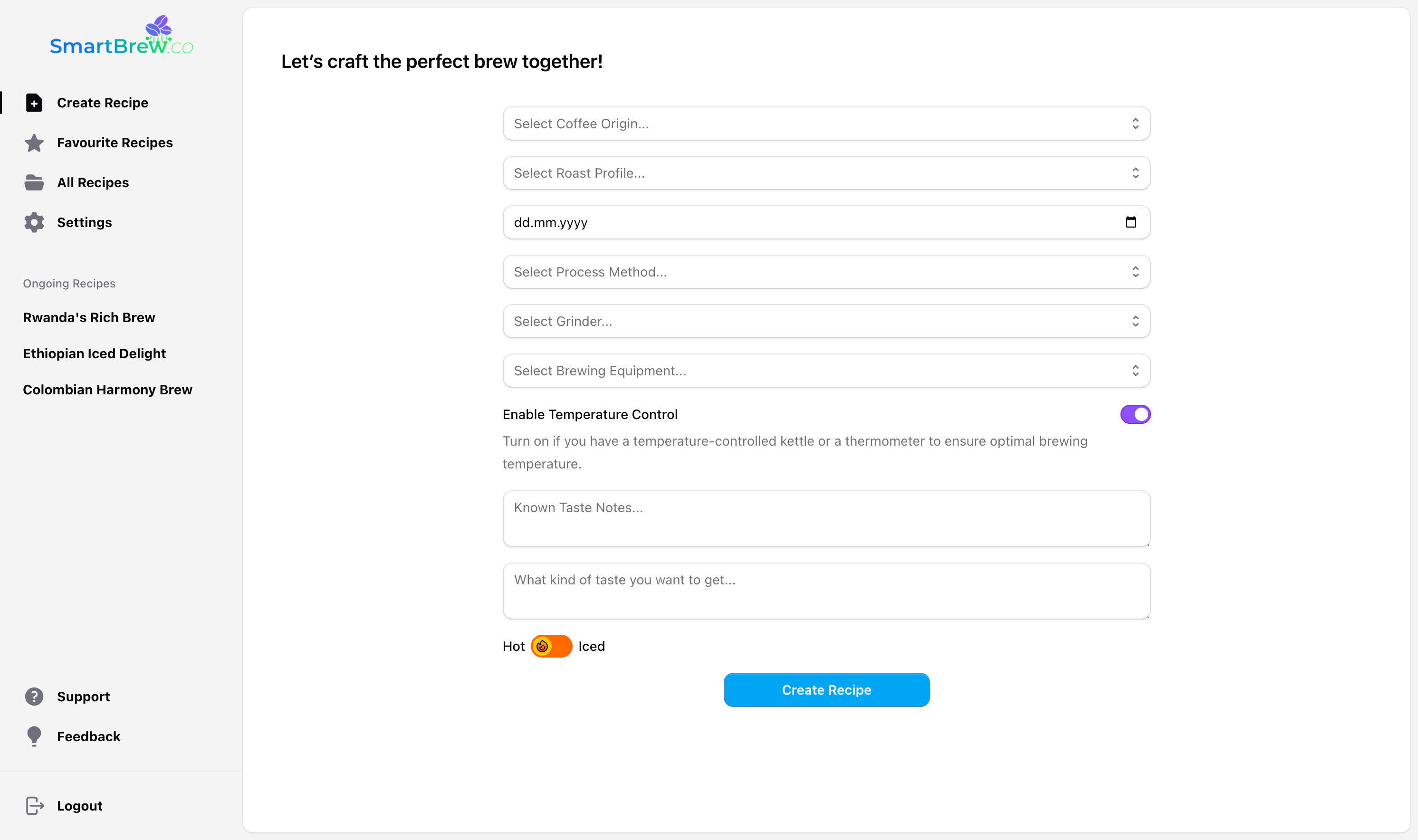 SmartBrew - Screenshot 5 showing product features and functionality