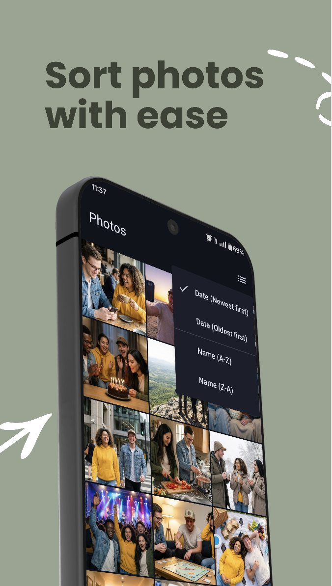 Face Gallery: On Device AI Photo Sorter gallery image