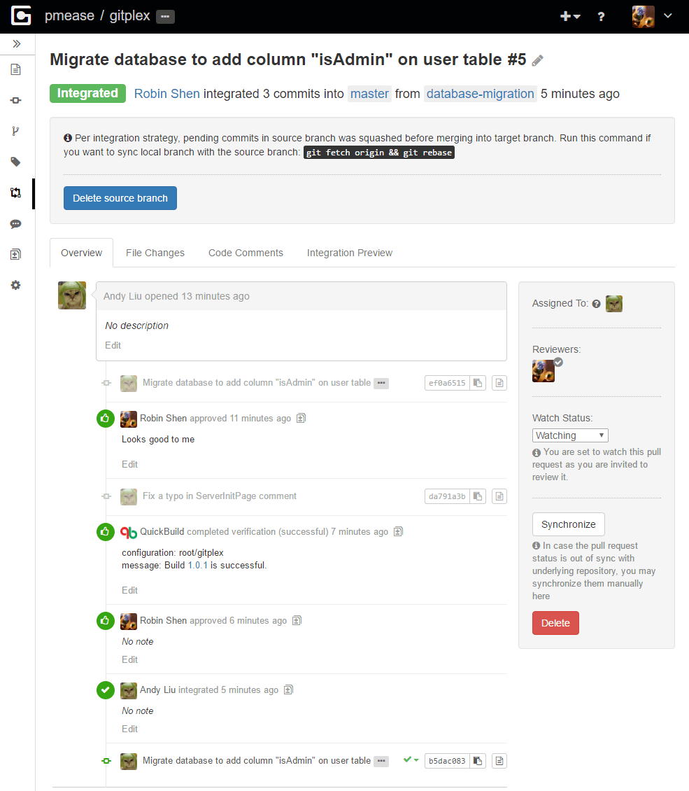 GitPlex gallery image