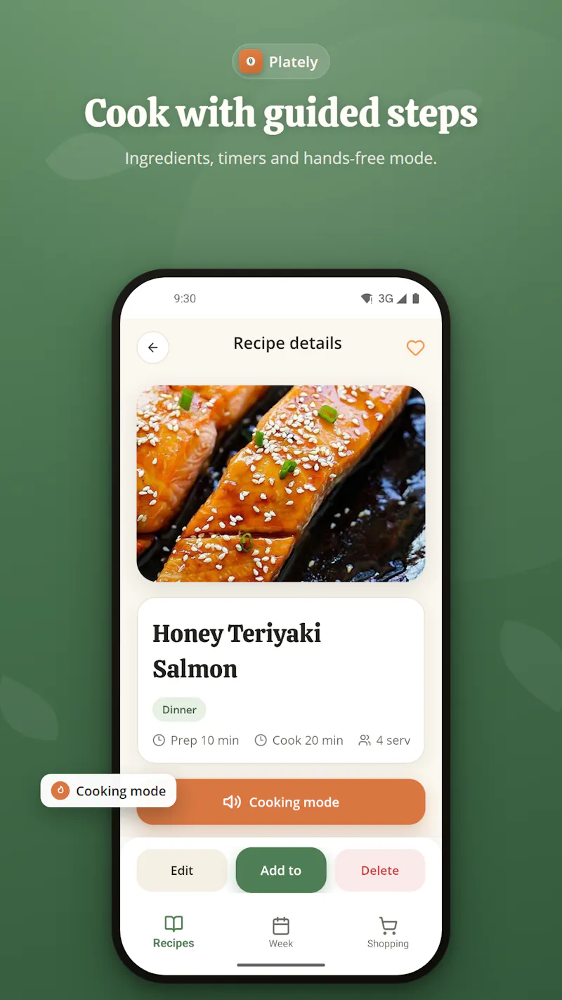Plately: Recipes & Meal Plan screenshot 3
