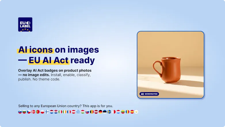 EU AI Label for AI Act (Article 50) gallery image