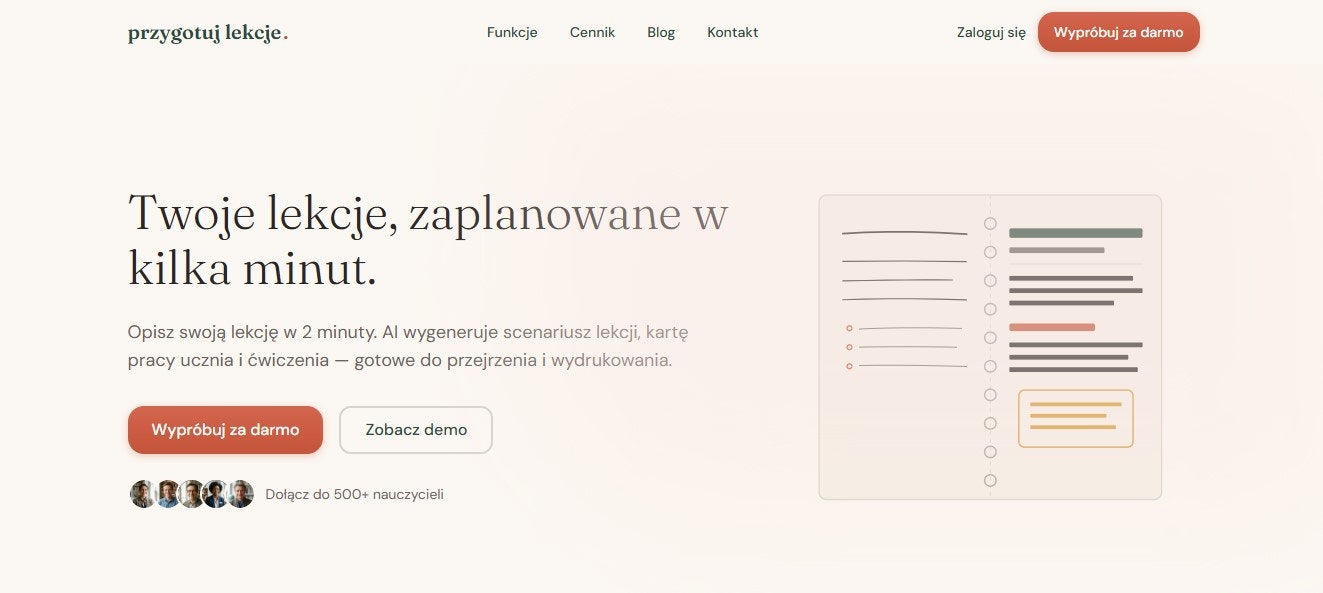 przygotuj lekcje. gallery image
