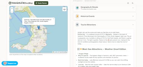 Interactive AI GeoMap gallery image