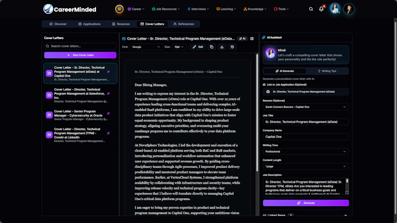 CareerMinded AI screenshot 4
