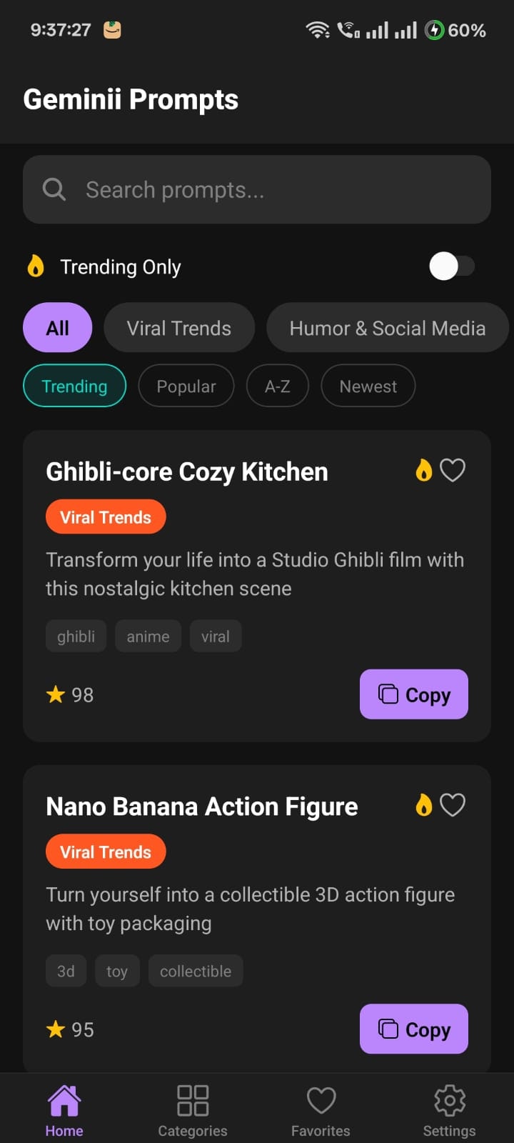 Trending Gemini Prompts gallery image