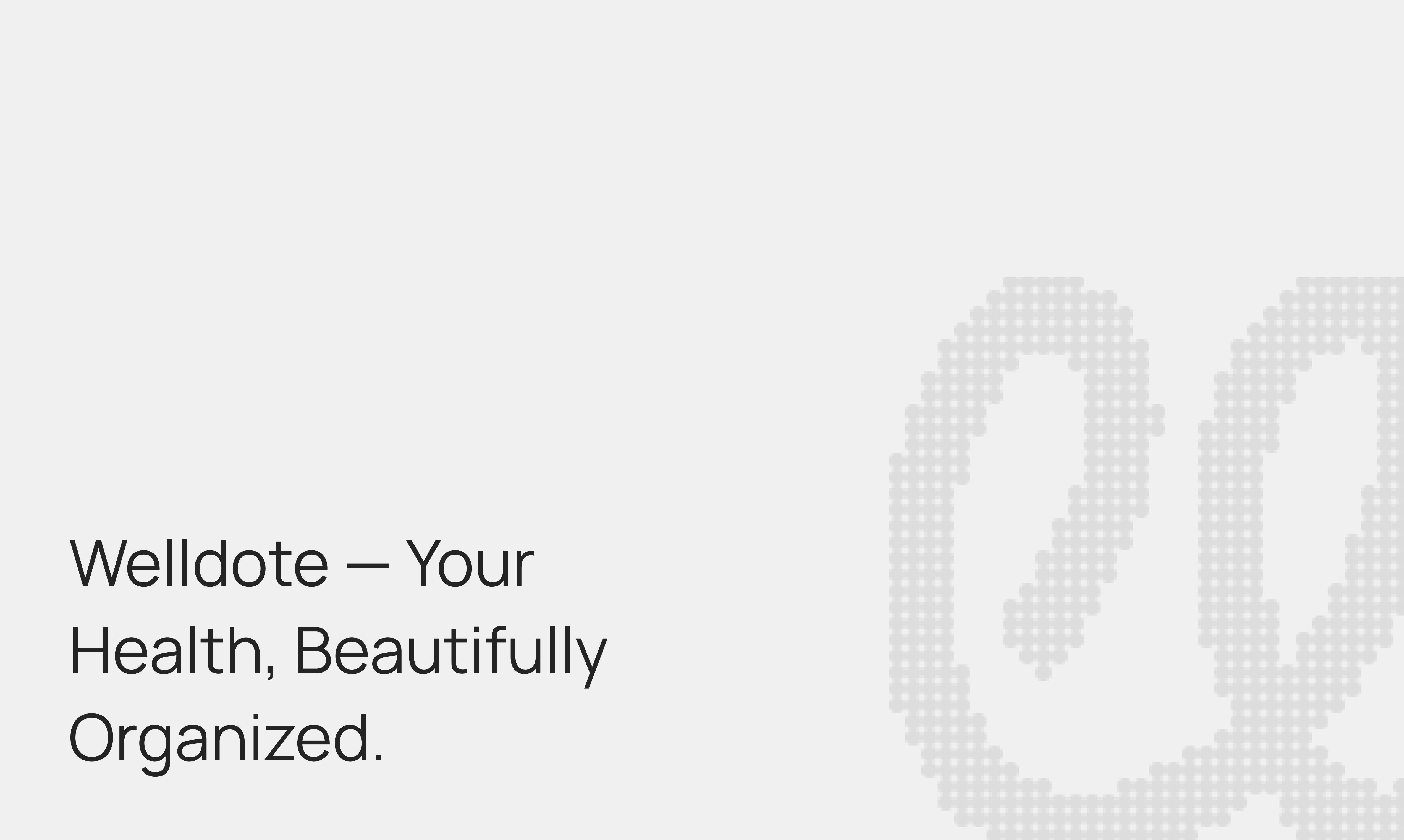 Welldote - Screenshot 2 showing product features and functionality