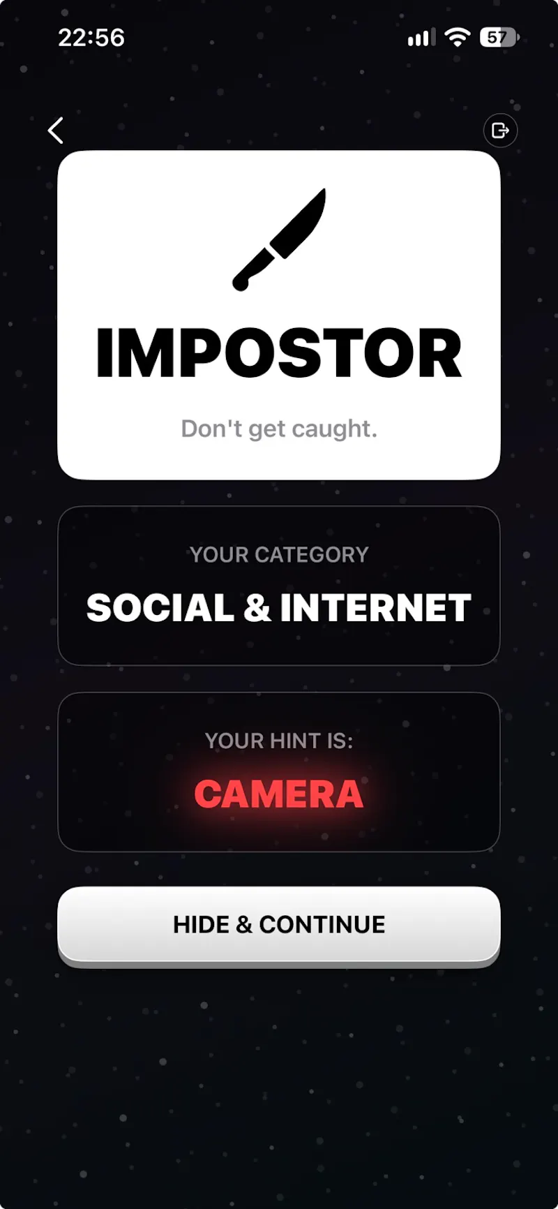 Impostor App screenshot 3