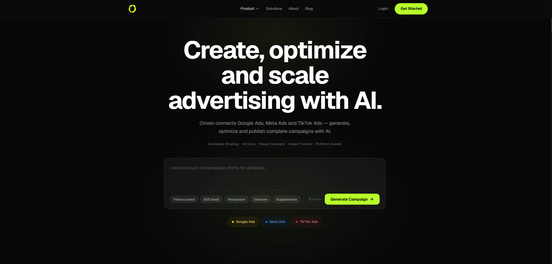 Oriven AI 截图