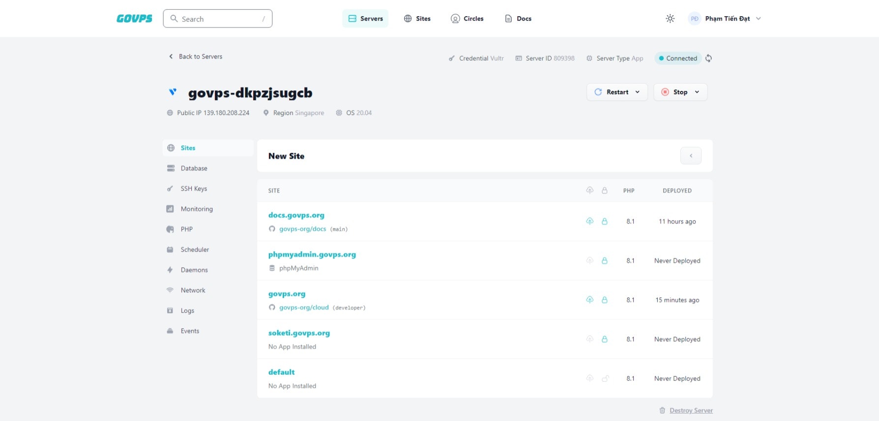 GoVPS.ORG gallery image