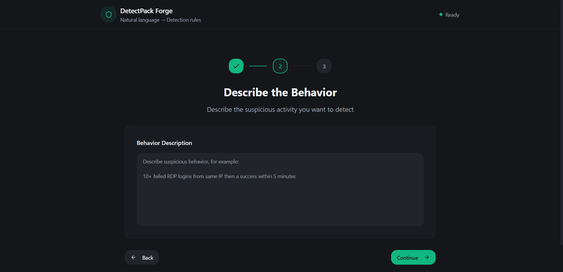 DetectPack Forge - あなたの言葉をルールメーカーに変えてください。メディア3