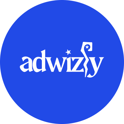 adwizly - Product Hunt launch logo and brand identity