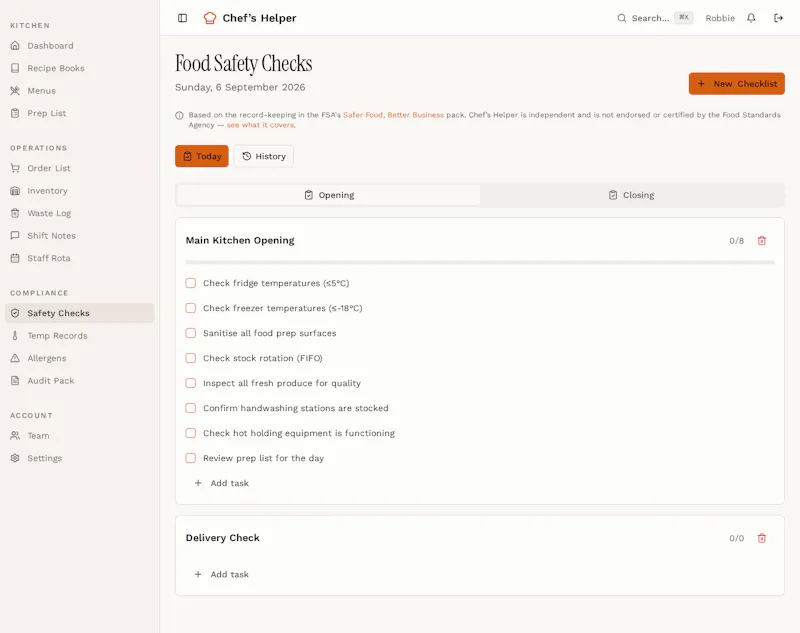 Chef's Helper screenshot 5