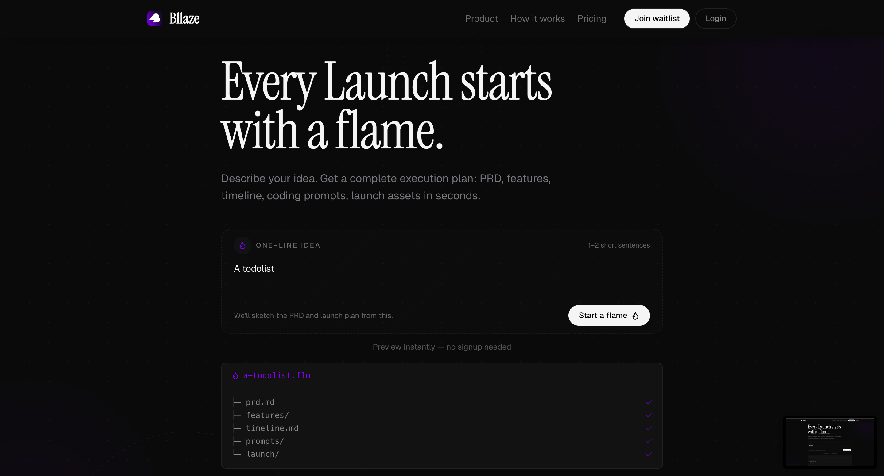 Bllaze gallery image