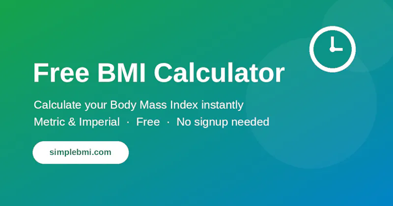 SimpleBMI screenshot 1