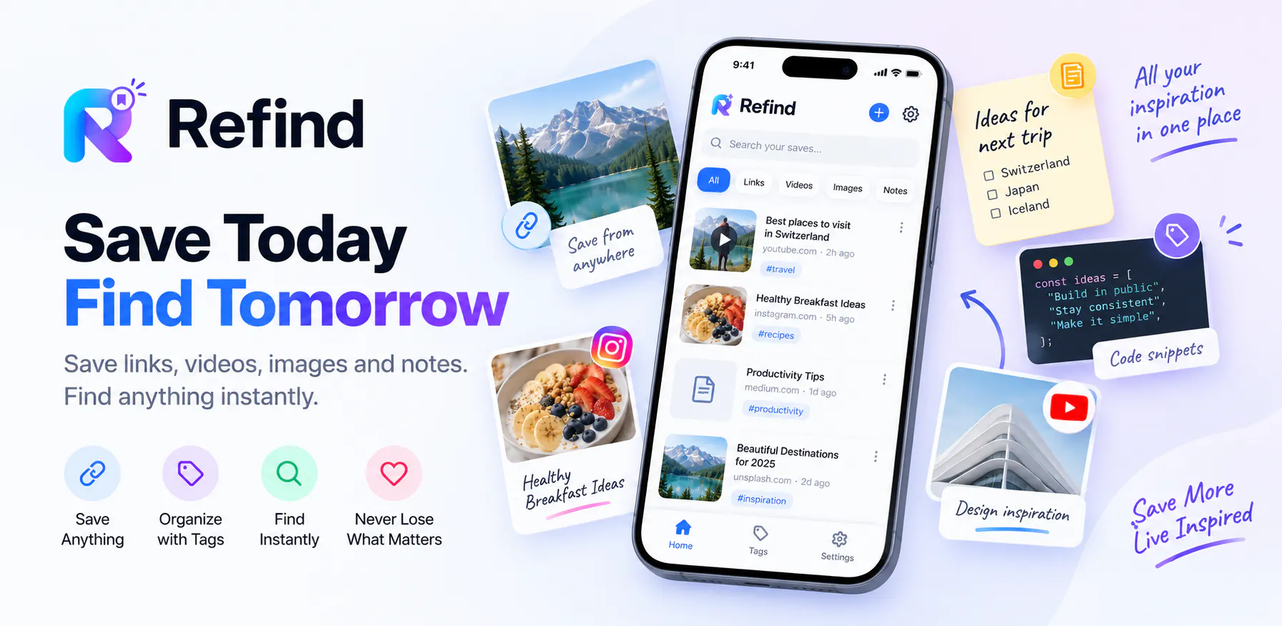 Refind — Find What You Found Before gallery image