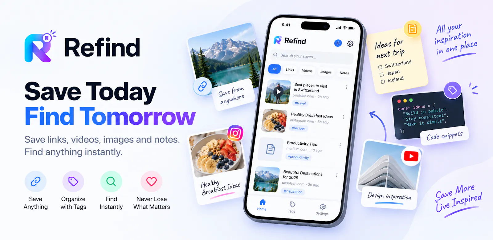Refind — Find What You Found Before screenshot 1