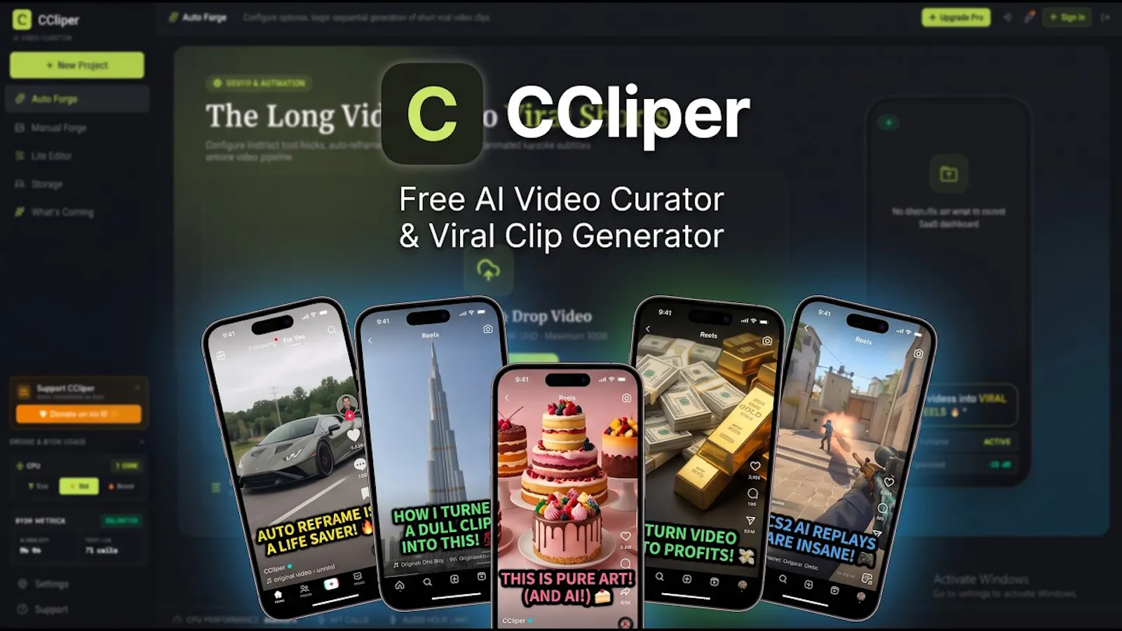 CCliper screenshot 1 (video preview)