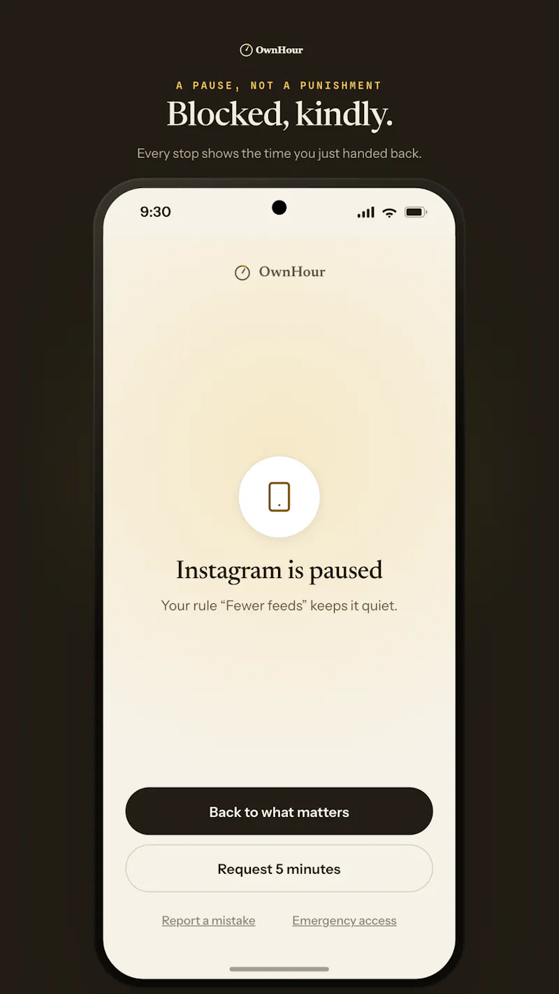 OwnHour screenshot 6