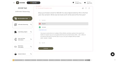 ASVAB Practice Test Website gallery image