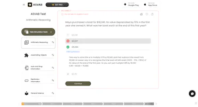 ASVAB Practice Test Website gallery image