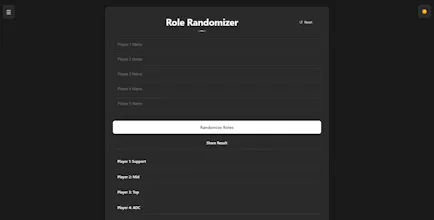 Role Randomizer gallery image