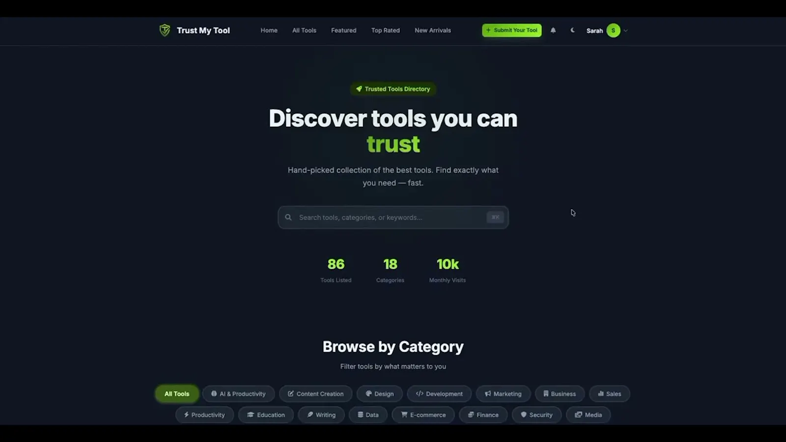 Trust My Tool screenshot 1 (video preview)