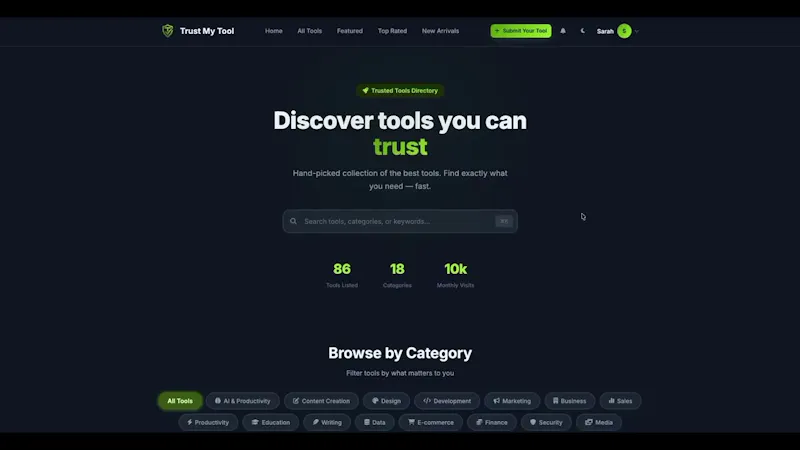 Trust My Tool screenshot 1 (video preview)