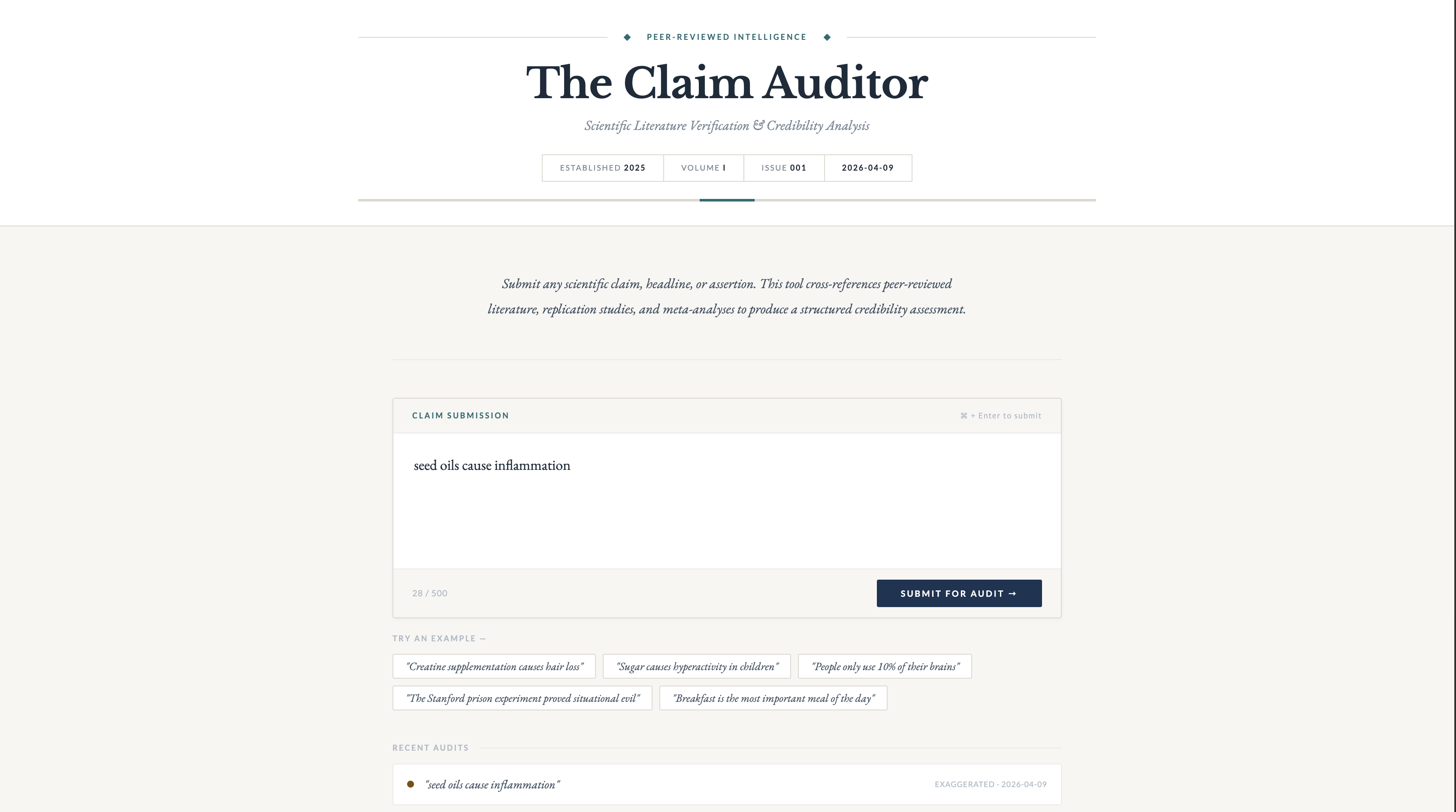 The Claim Auditor  gallery image