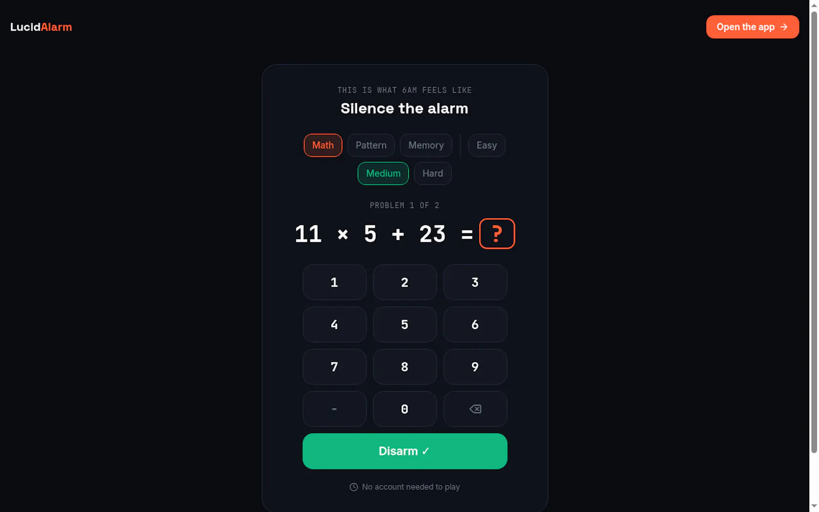Lucidalarm  screenshot 2