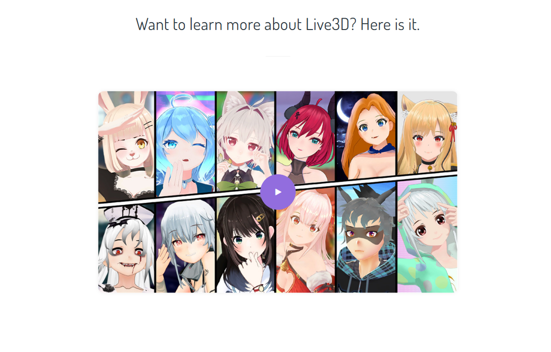 Live3d Vtuberメーカー - vtuberソフトウェアスイートメディア11